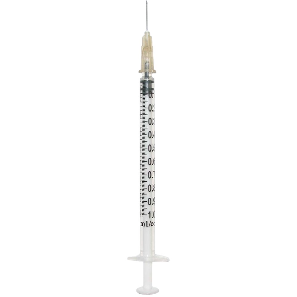 Syringe 1cc TB Tuberculin with Needle ExelInt® 1 .. .  .  